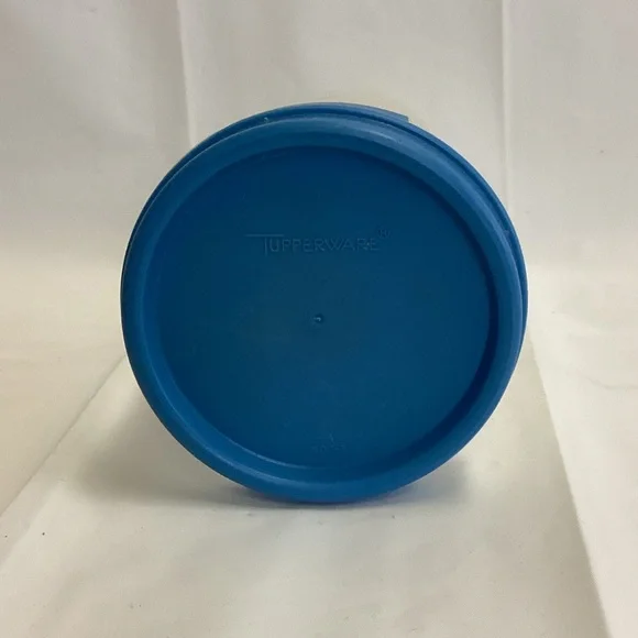 Tupperware Blue Lid Storage Container - Picture 2 of 4
